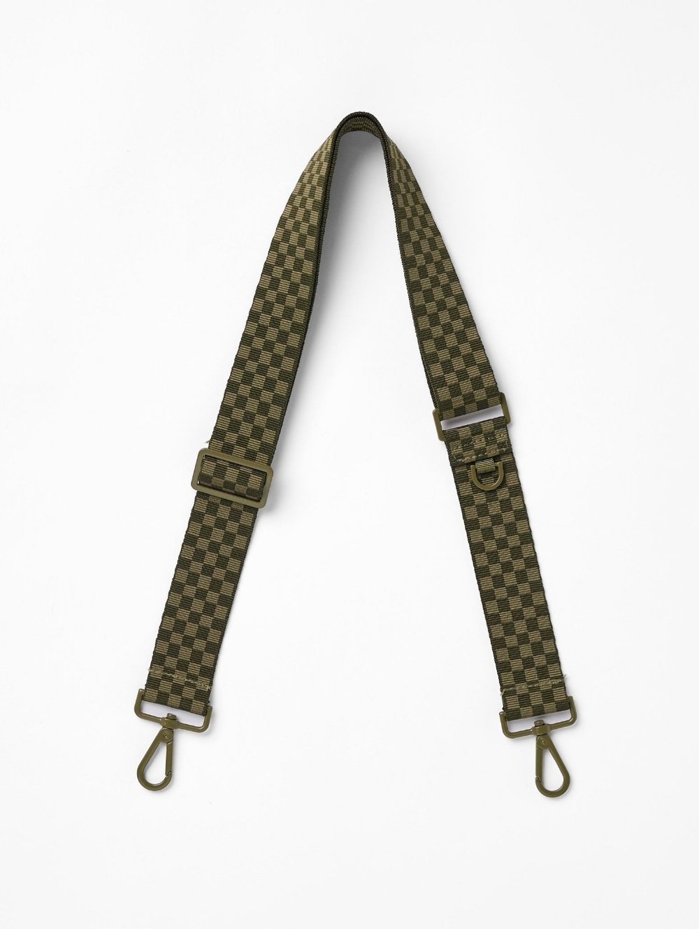 ALOHA Collection The Petite Check Strap in Olive (NWT)